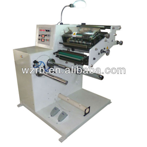 label slitting rewinder machine