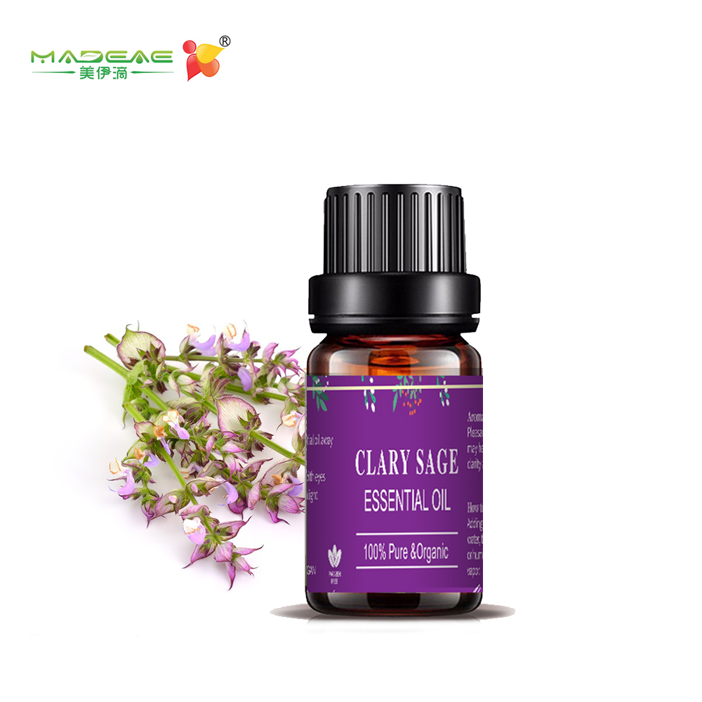 OEM10ML Asili Clary Sage Mafuta Muhimu kwa Diffuser