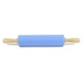 Silikon Rolling Pin Wood Handtag