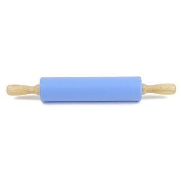 Silicone Rolling Pin manche en bois