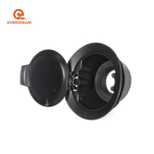 Custom ABS Black Fuel Tank Cap for Dodge Challenger 2008-2019