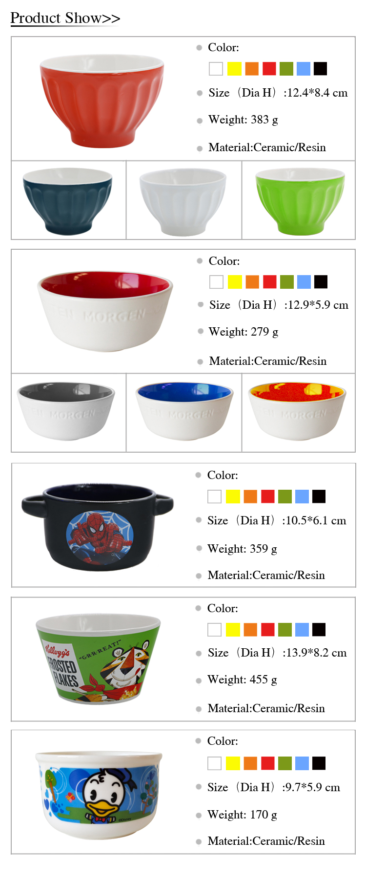 Personalized Customized Restaurant Porcelain Tableware Ceramic Soup Bowl