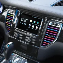 Car Air Conditioner Outlet Decorative U Shape Moulding Trim Strips - 10Pcs