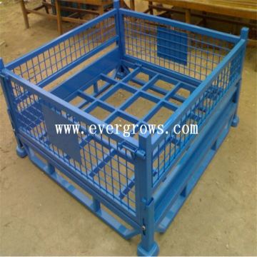 Foldable Warehouse Industrial Welded Metal Auto Industy Wire Container