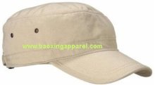 washed military cadet army hat cap