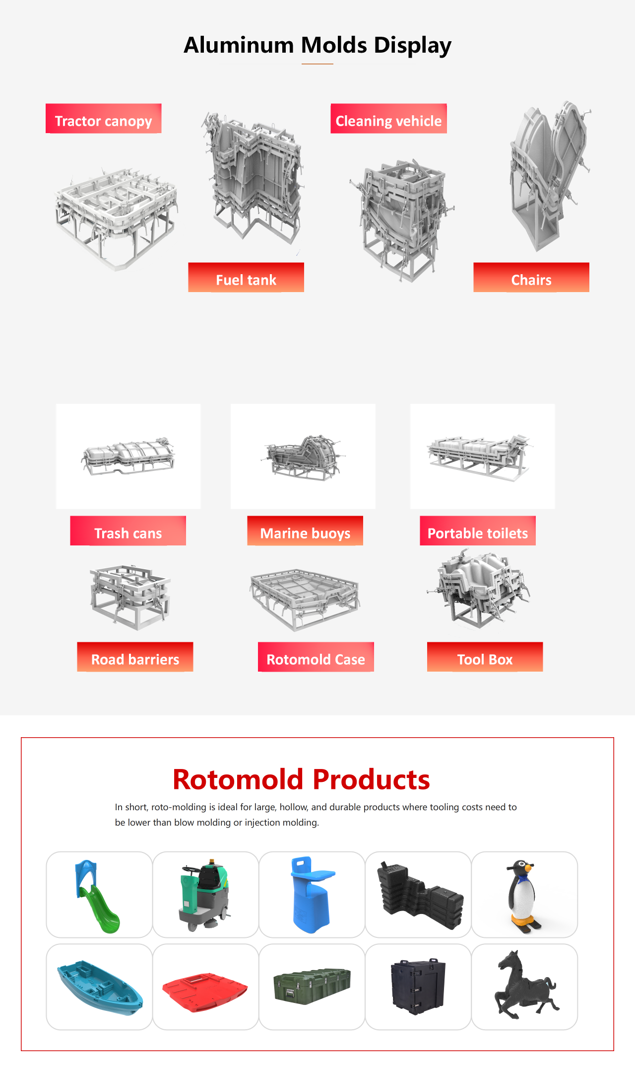 Moldes rotomolde 3(1) Rotomold molds 3(1)