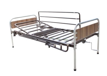 Manual Crank Hospital Patient Bed