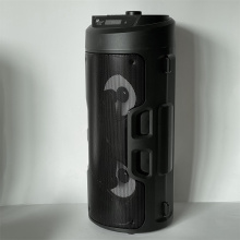 Portable Bluetooth Speaker with Double Subwoofer, Heavy Bass, FM Radio, Microphone, Lights, Remote, EQ, Loud Sound