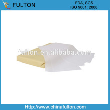 SGS food grade grease-proof wrapping paper/greaseproof paper sheets for burger/meat wrapping/greaseproof paper for burger