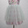 100% cotton fabric one year baby party dress