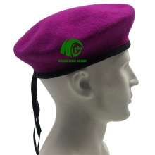 Customized Wool Beret Hat - KANGO Factory High Quality Navy Blue French Beret for Men