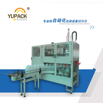 Drop type case packer