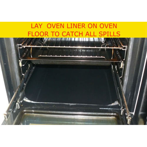 Fits WELL oven liner Cut To different size