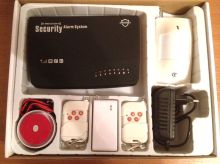 Updated version Wireless GSM SMS Burglarproof security systems with with Communication Module