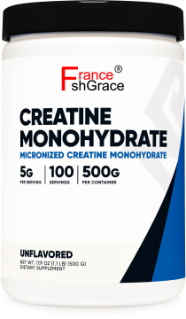 Creatine Monohydrate Supplement Support Muscle Growth