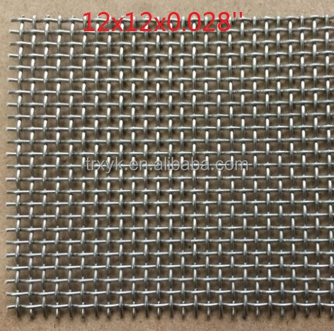 SS304 plain weave wire mesh screen