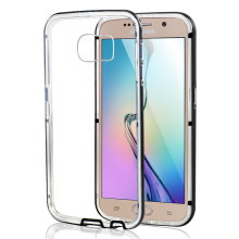 Hot selling TPU cover with pc frame for samsung galaxy s6 tpu cover case