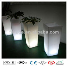 LED Flower Pot Lighting , Illuminated and Color Changeable Plastic LED Flower Pot