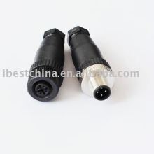 M12 Wireless Connector, M12 Mountable Connector, M12 Straight Connector, M12 90 Degree Connector, M12 Cable Connector (IBEST)