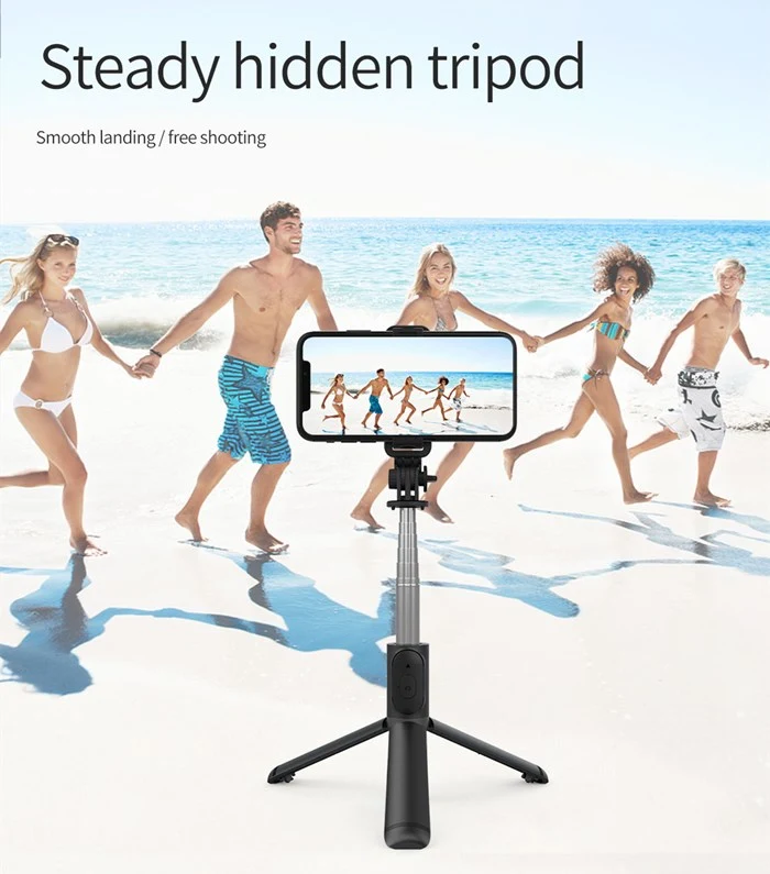 Wireless Remote Button Mobile Tripods Stand Stick Selfie Bluetooth