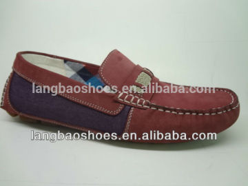 Special men leather driving shoes top quality