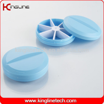 Plastic 7-cases pill box(KL-9088)