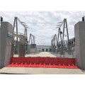 Removable flood protection water gate storm flood emergency