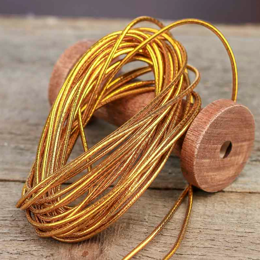 Wholesale Cheap Braided Gold Metallic Cord