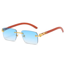 Lunette de Soleil Trendy Wedding Sun Glasses: Stylish Leopard Shades for Unisex Fashion