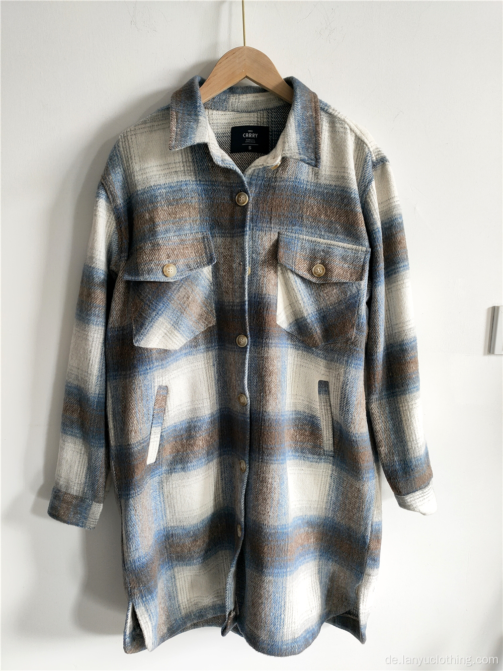 Damen Casual Check Shirt