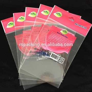Adhesive plastic bag