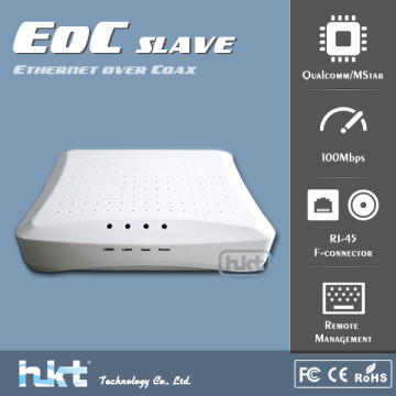 EoC Slave Modem for Coax to Ethernet Converter