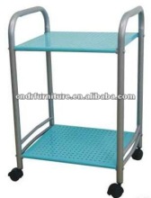 2-layer metal trolley