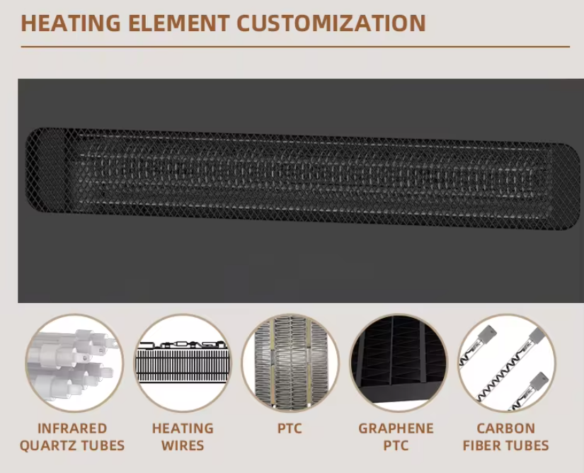 Electric Fireplace in-Wall Recessed and Wall Mounted 1500W Fireplace Heater and Linear Fireplace with Timer Multi color Flames