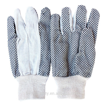 All-Purpose Knit Wrist White Black Dots Cotton Glove quality products