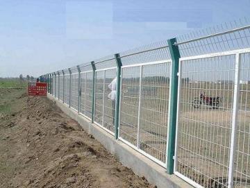 Framed welded wire mesh