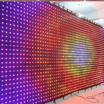 rigeba Hot selling P10  led cloth screen Led screen display cloth video screen