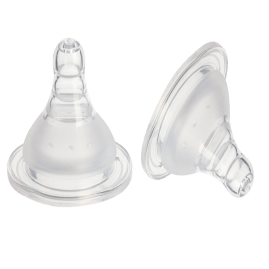 Baby Teat Silicone Nipple ຄວາມກວ້າງ S