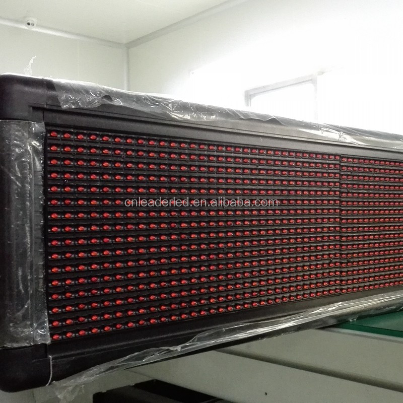 Costom size Programmable LED Open Running Scrolling Message Display Sign Board P10