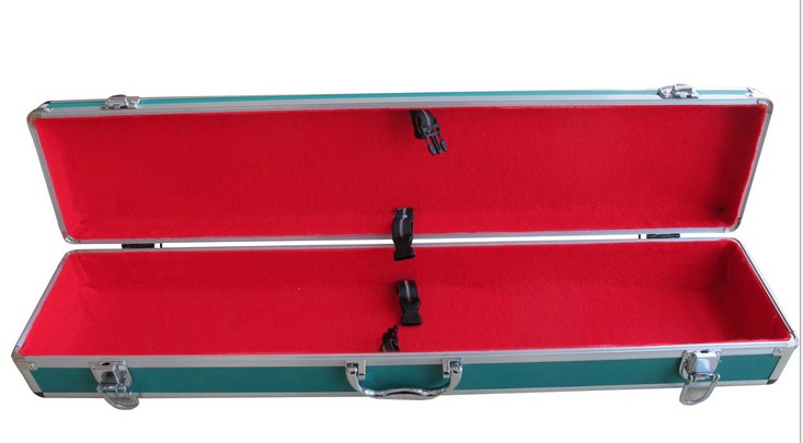 Huge Multi Level Aluminum Metal Tool Tackle Fishing Box Chest Case