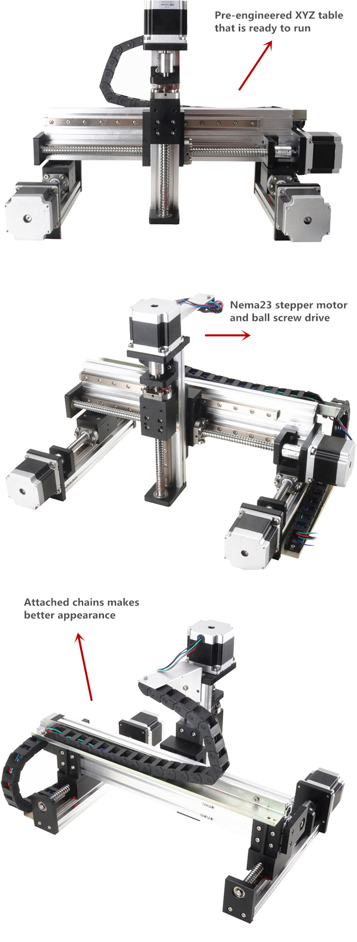 XYZ Motorized Stages 