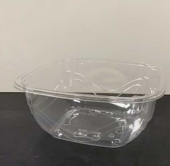 Transparent Fruit Container With Lidding Film