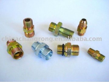 straight fitting /hydraulic straight adaptor/pipe fitting elbow/tube straight fitting