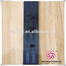Polyester black water proof webbing