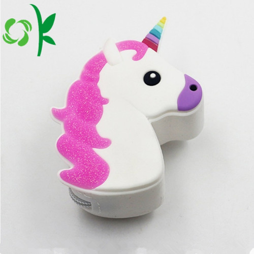 Monedero de silicona unicornio personalizado al por mayor para niñas