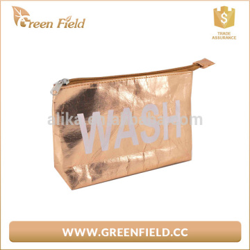 washable kraft paper makeup bag recyle washable paper cosmetic bag