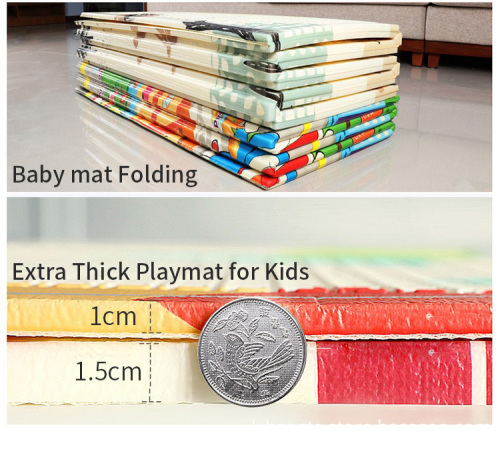 Round Soft Cotton Baby Crawling floor carpet Washable