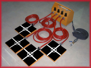 Air rigging system air powered moving dolly