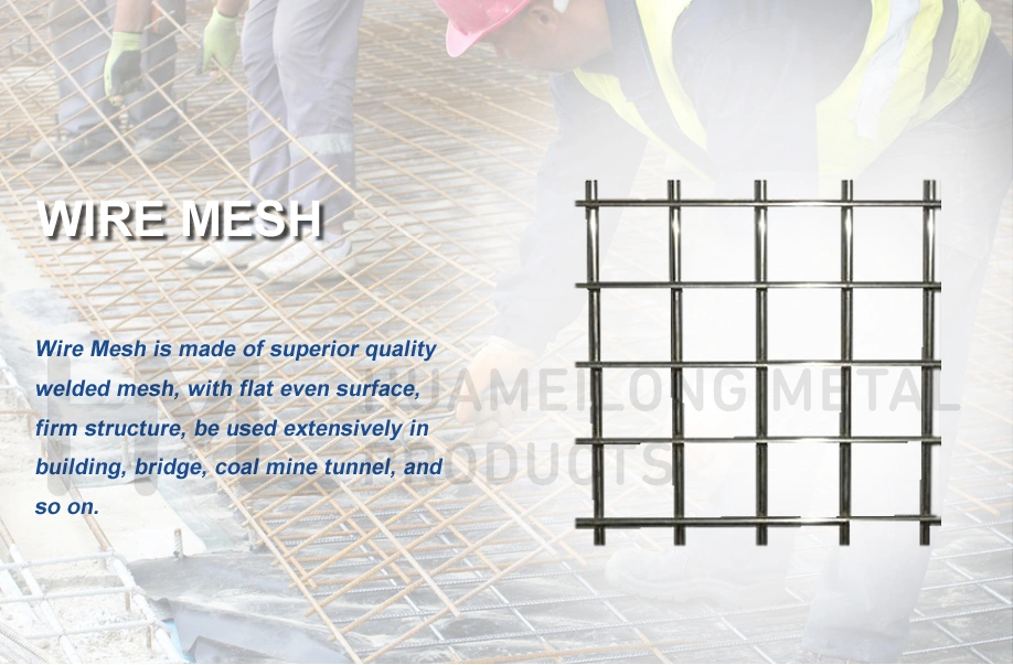 Steel Construction Concrete Reinforcing Welded Wire Mesh