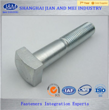 screw thread stainless steel square head bolt